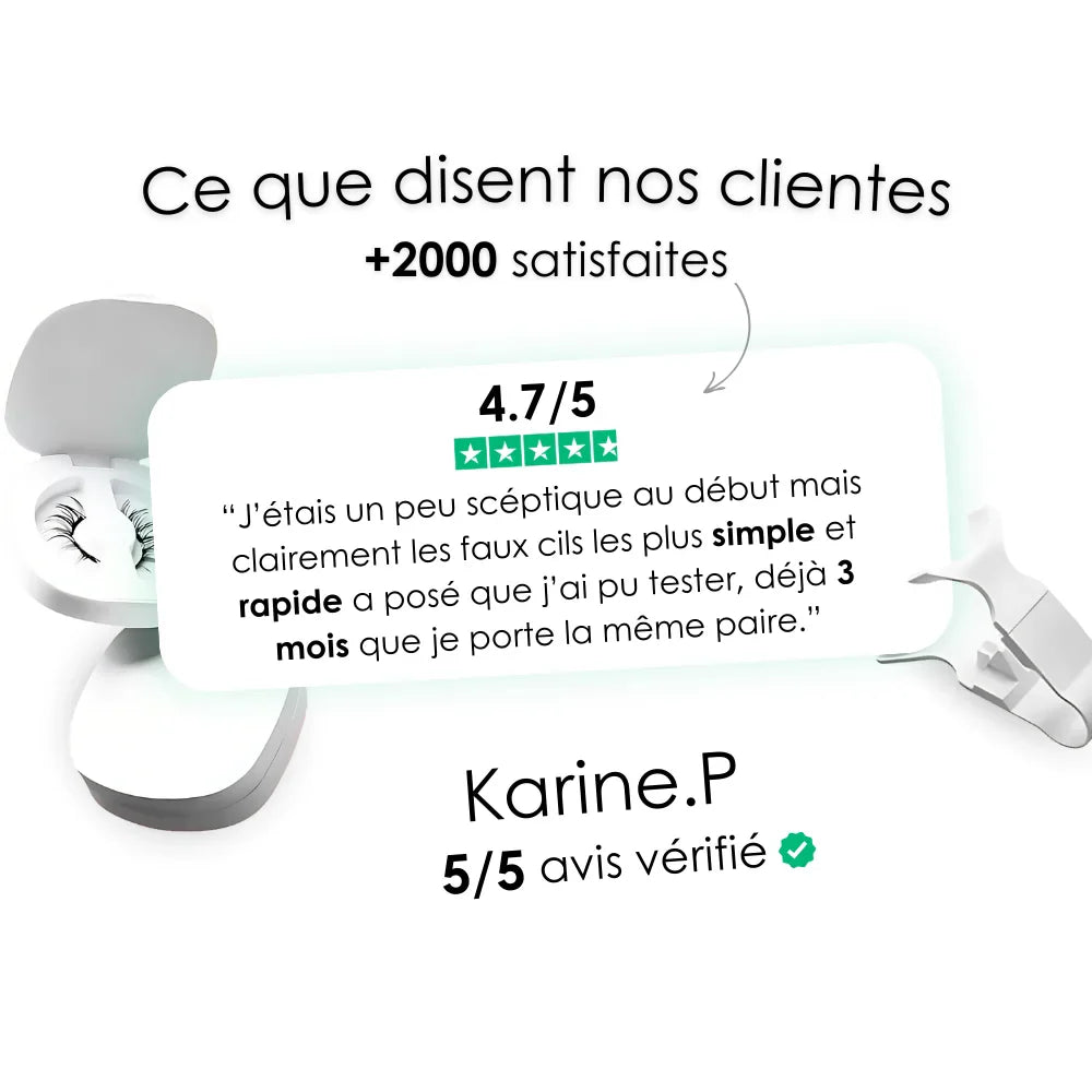 GLAMTOUCH™ - Cils magnétiques