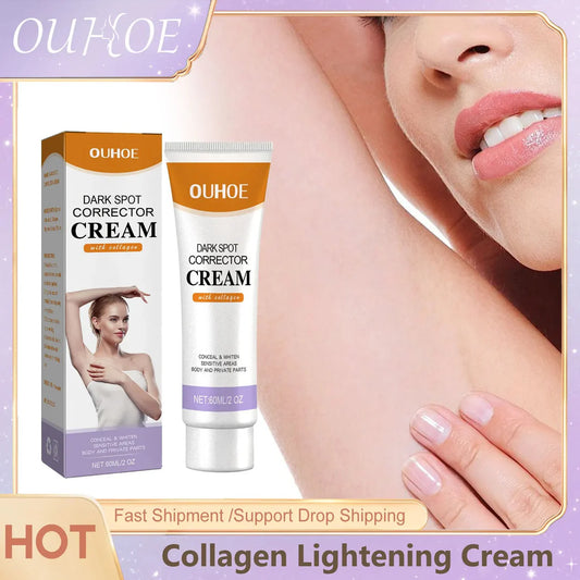 Crème Éclaircissante au Collagène
